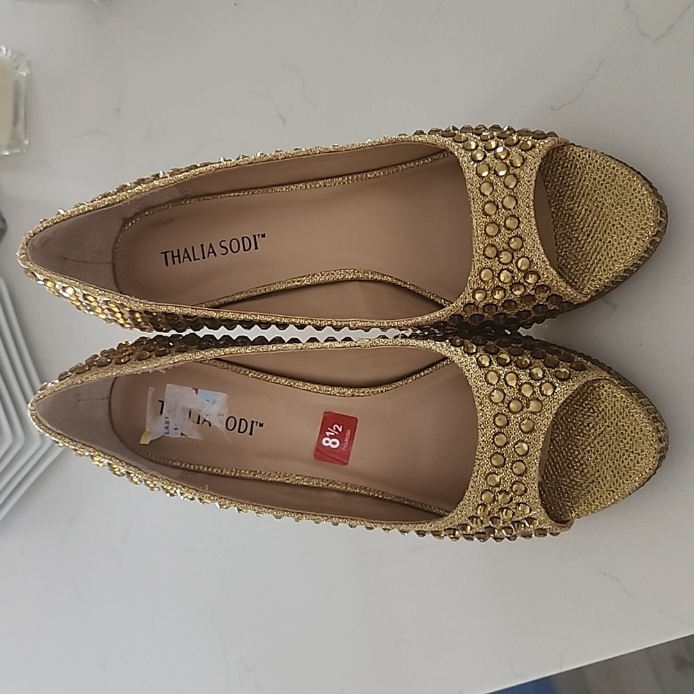 Embellished heels